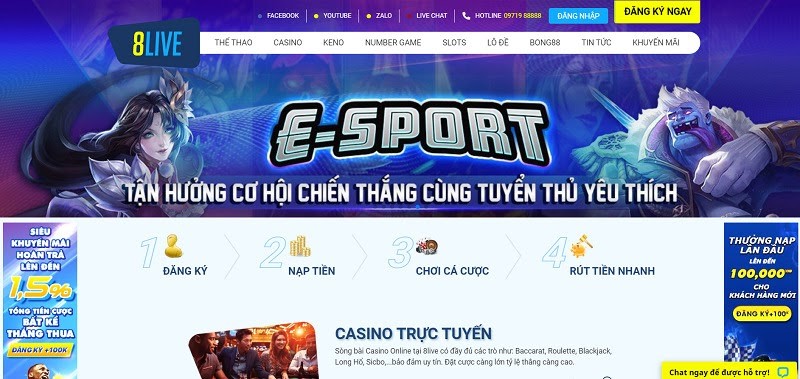 Sự kiện thể thao Hi888 Việt Nam - Hi888