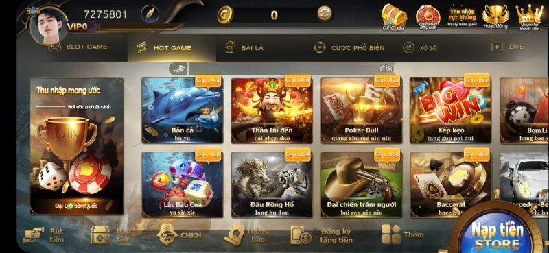 Hệ thống thanh toán và bảo mật của trang web Sun52 Games - Sun52