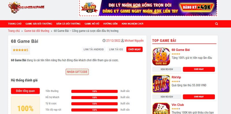 Hướng dẫn cách nạp tiền trên trang web cổng game Ga6789 - Ga6789